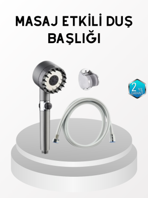 Masaj Etkili Duş Başlığı – Su Tasarruflu, Yüksek Basınçlı ve Cilt Dostu Tasarım