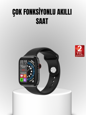 Yüksek Çözünürlüklü 1.9" Akıllı Saat – 5-6 Gün Aktif Kullanım, Şık ve Modern Tasarım