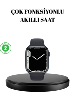 1.9 İnç Akıllı Saat – Bluetooth 5.0, Kablosuz Şarjlı, IP68 Su Geçirmez Akıllı Saat