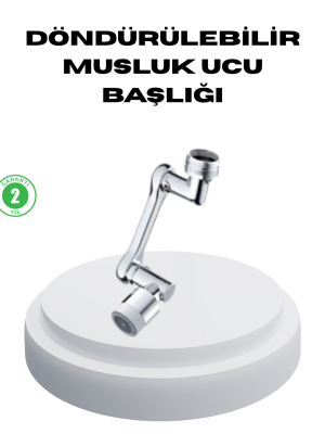 Dönebilir Musluk Başlığı – Lavabo Temizliği ve El-Yüz Yıkamada Maksimum Rahatlık