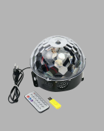 Bluetooth Kontrollü Masaüstü Disko Topu Işığı – Renkli LED Işık Gösterisi ve Uzaktan Kumanda - Görsel 2