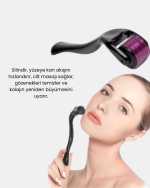 Derma Roller Titanyum İğneli Cilt Yenileyici – Akne ve Kırışıklık Karşıtı - Görsel 2