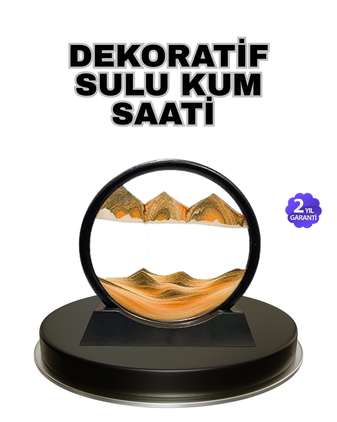 1238665_3-71.png Şeffaf Dekoratif Kum Saati – Dayanıklı Gövde, Minimalist Stil, Masa ve Vitrin Aksesuarı - Görsel 1