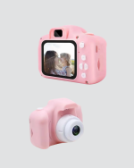 Pembe Mini 1080p HD Çocuk Kamera – 8MP, Video Kaydı,TF Kart Destekli - Görsel 2
