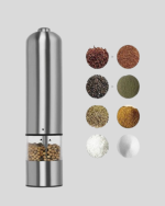 Otomatik Pilli Tuz ve Karabiber Öğütücü Seti - Görsel 2