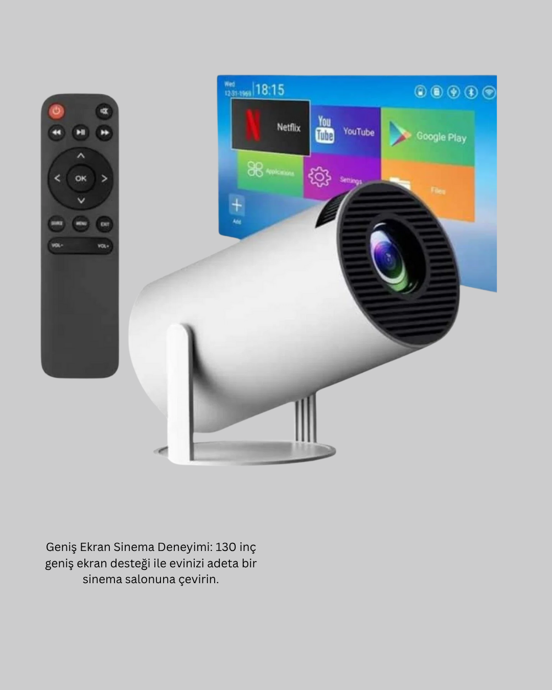 1238686_5-64.png Full HD 4K Destekli Akıllı Projeksiyon – 130 inç Ekran, Uzun Ömürlü Ampul ve Çoklu Giriş - Görsel 5