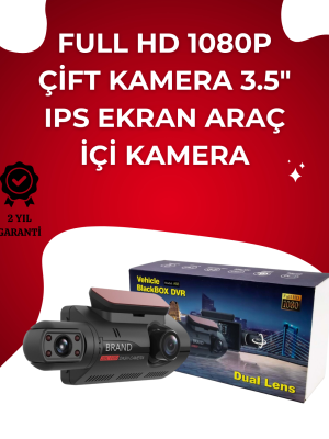 Otomatik Kayıtlı Full HD Araç Kamerası – Döngüsel Kayıt ve Hareket Algılama