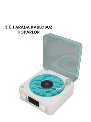 Kablosuz Bluetooth Hoparlör MAVİ