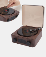 GRAMAFON SPEAKER KAHVERENGİ - Görsel 5