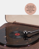 Dekoratif Gece Işıklı Bluetooth Hoparlör – Saatli Tasarım - Görsel 4