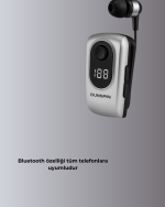 DSF 220 Kablosuz Klipsli Bluetooth Kulaklık - Görsel 3