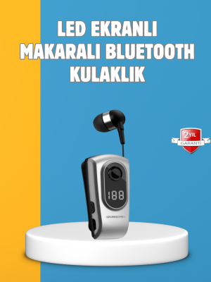 Titreşimli Bluetooth Kulaklık – Hızlı Şarj ve Uzun Bekleme Süresi