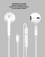 Ergonomik Tasarımlı Stereo Ses Performanslı Kablolu Kulaklık - Görsel 2