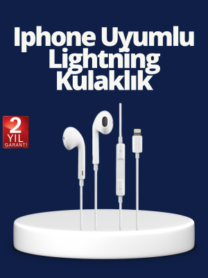 Yüksek Ses Kaliteli Mikrofonlu Kablolu Kulak İçi Kulaklık