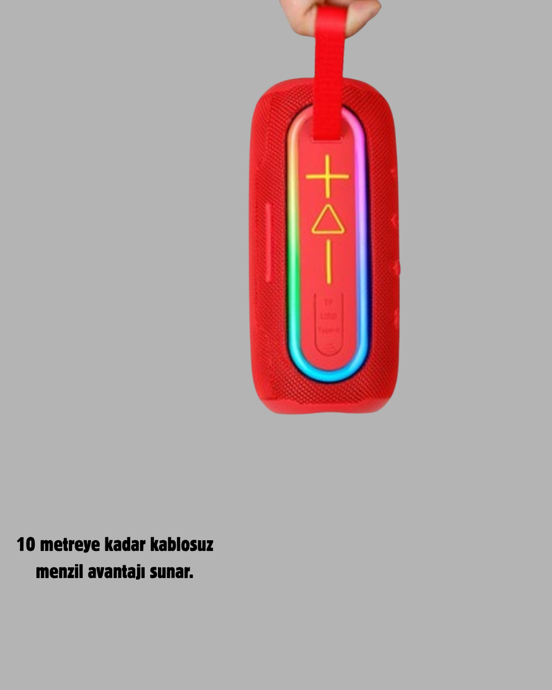 1238774_6-107.png Yeni Nesil Bluetooth Taşınabilir Hoparlör – Enerji Tasarruflu, Yüksek Ses Kaliteli - Görsel 4