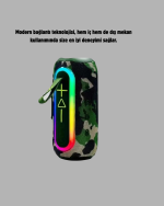 Kablosuz Hoparlör – Bluetooth 5.1, Güçlü Bas ve 10 Metre Menzil - Görsel 5