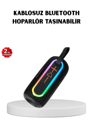 Kablosuz Hoparlör – Bluetooth 5.1, Güçlü Bas ve 10 Metre Menzil