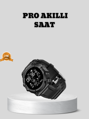 Yeni Nesil Akıllı Saat – Nabız Ölçer, Uyku Takip, Bluetooth Uyumlu, Şık Tasarım