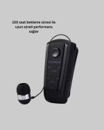 Profesyonel Bluetooth Kulaklık – Hızlı Şarj, Çift Cihaz Desteği, Uzun Süreli Kullanım - Görsel 2