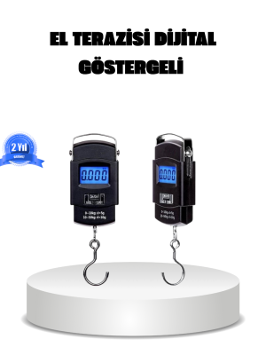 Dijital El Kantarı – 50 Kg Taşıma Kapasiteli, Taşınabilir Hassas Tartı