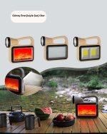Solar COB Alev Efektli Lamba – Güneş Enerjili, Suya Dayanıklı, Taşınabilir - Görsel 5