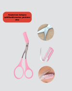 Mini Taraklı Kaş Düzeltici – Hassas Şekillendirme ve Taşınabilir Tasarım - Görsel 2