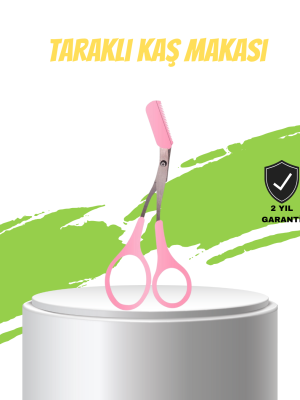Taraklı Kaş Düzeltme Makası – Hassas Şekillendirme ve Kolay Kullanım