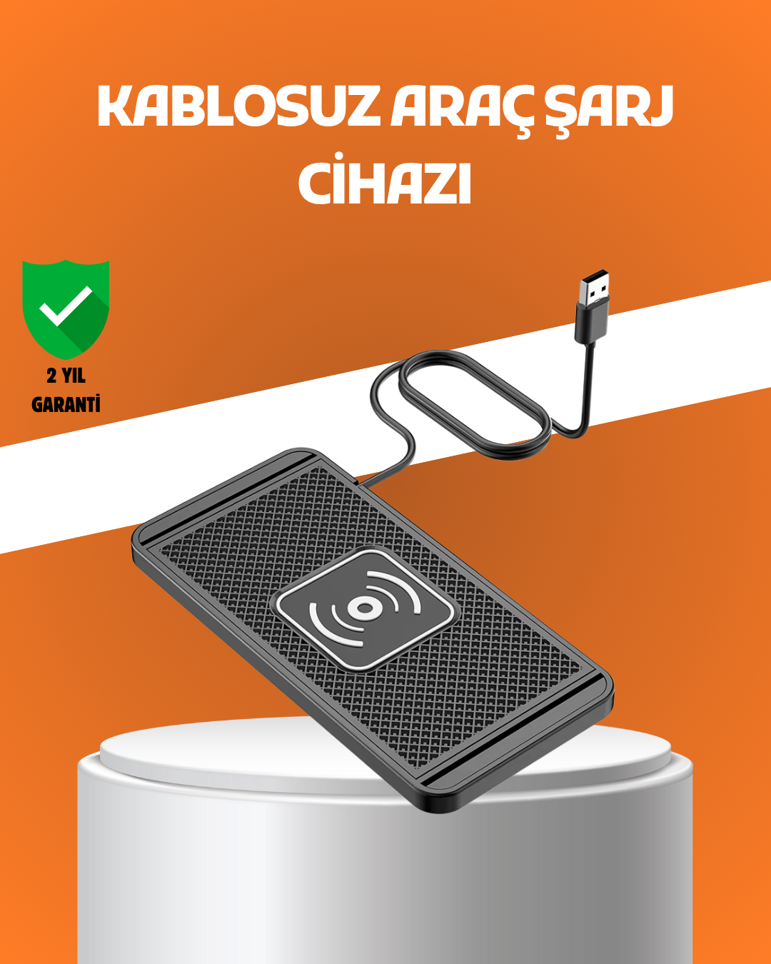 1238810_4-98.png Araç İçi Kablosuz Şarj Pedi – Manyetik Güçlü Tutuş, Hızlı Şarj Özelliği - Görsel 1