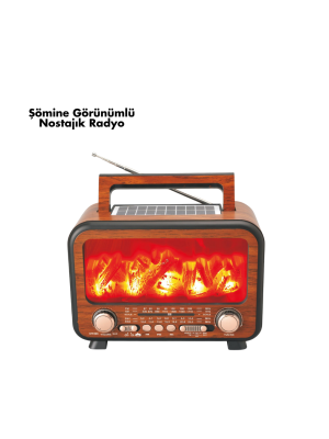 Alev Efektli Bluetooth Hoparlör