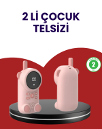 Uzun Menzilli Bebek Telsizi – VOX Modlu, Renkli LCD Ekranlı