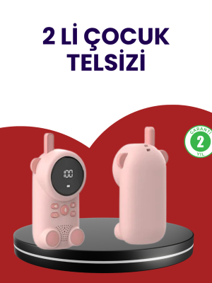 Uzun Menzilli Bebek Telsizi – VOX Modlu, Renkli LCD Ekranlı