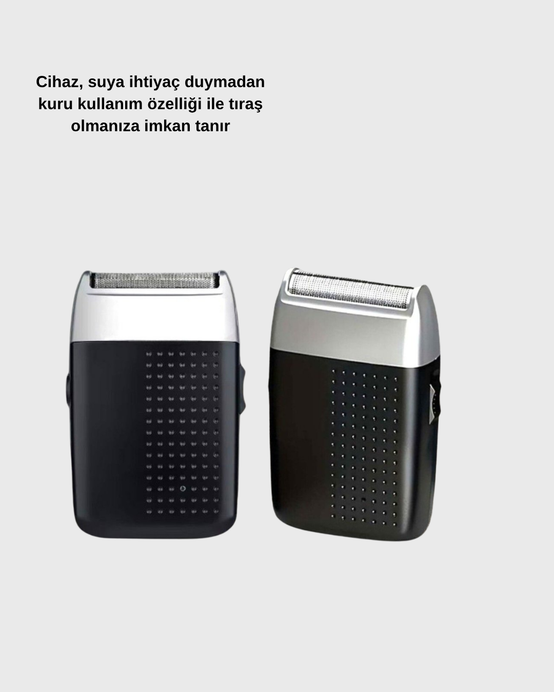 1238825_6-125.png Kablosuz Şarjlı Sakal Tıraş Makinesi – Kuru Kullanım, Uzun Pil Ömrü - Görsel 4