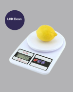 LCD Ekranlı Hassas Dijital Mutfak Terazisi – 5kg Kapasite, 1g Hassasiyet - Görsel 3