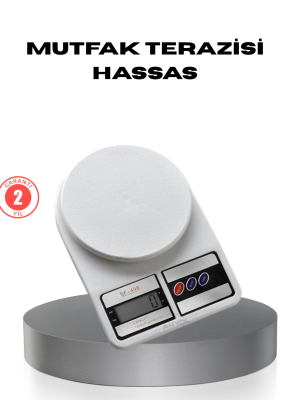 Hassas Dijital Mutfak Tartısı – 1g Doğruluk, LCD Ekran, Otomatik Kapanma