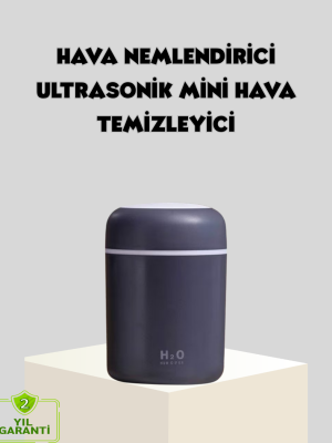 LED Işıklı USB Nemlendirici – Sürekli ve Aralıklı Püskürtme Modu