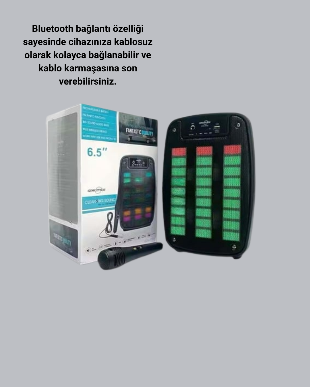 1238846_6-118.png Kablosuz Bluetooth Müzik Cihazı – 2 Saat Batarya Süresi, Şık ve Taşınabilir - Görsel 4