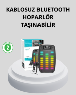 Bluetooth Bağlantılı Taşınabilir Müzik Cihazı – 2 Saat Kesintisiz Müzik
