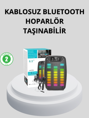 Bluetooth Bağlantılı Taşınabilir Müzik Cihazı – 2 Saat Kesintisiz Müzik