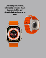 Akıllı Saat – Nabız Ölçer, Uyku Takibi, GPS, Suya Dayanıklı Tasarım - Görsel 2