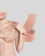 Askısız Görünmez Göğüs Bandı – Dekolteli Kıyafetler İçin Destekleyici Bant - Görsel 5