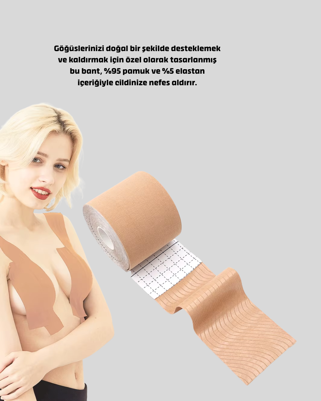 1238855_5-114.png Suya Dayanıklı Görünmez Göğüs Bandı – Pamuklu ve Esnek Destek Bandı - Görsel 3