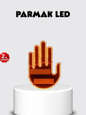 El Hareketiyle Kontrol Edilen 176 LED Amber Güvenlik Lambası