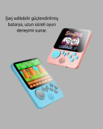 666 Oyunlu Retro Mini Oyun Konsolu – 3.5