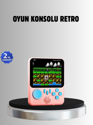 Retro Oyun Konsolu – 3.5 İnç Ekran, 666 Klasik Oyun, TV Bağlantılı