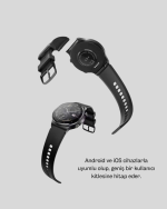 Akıllı Saat NFC – Bluetooth Arama ve Kablosuz Şarj Özellikli - Görsel 3