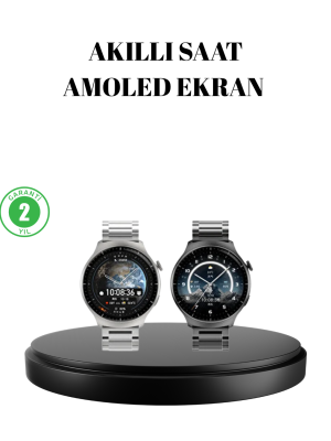 Kablosuz Şarjlı Bluetooth Görüşmeli Akıllı Saat – Android & iOS Uyumlu