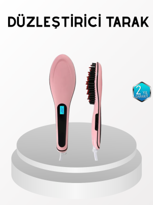 Profesyonel Saç Düzleştirici Tarak – 230°C Maksimum Isı, Hızlı Isınma ve Seramik Plaka