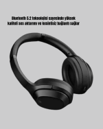 Type-C Girişli Kablolu Kulaklık – Hızlı Veri Aktarımı, Yüksek Ses Kalitesi, Çift Yönlü Bağlantı - Görsel 5