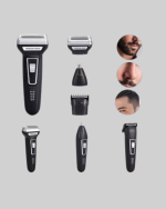 İnsua 3 Başlıklı Profesyonel Tıraş Makinesi – Sıfır Kesim, Hassas Başlık, Güçlü Motor - Görsel 4