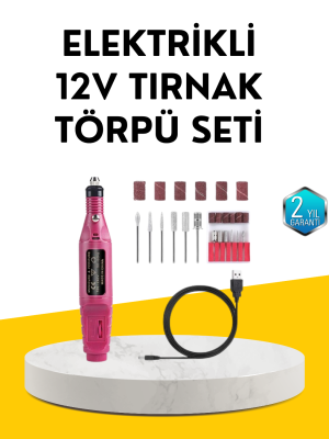 12v Çok Fonksiyonlu Tırnak Bakım Cihazı
